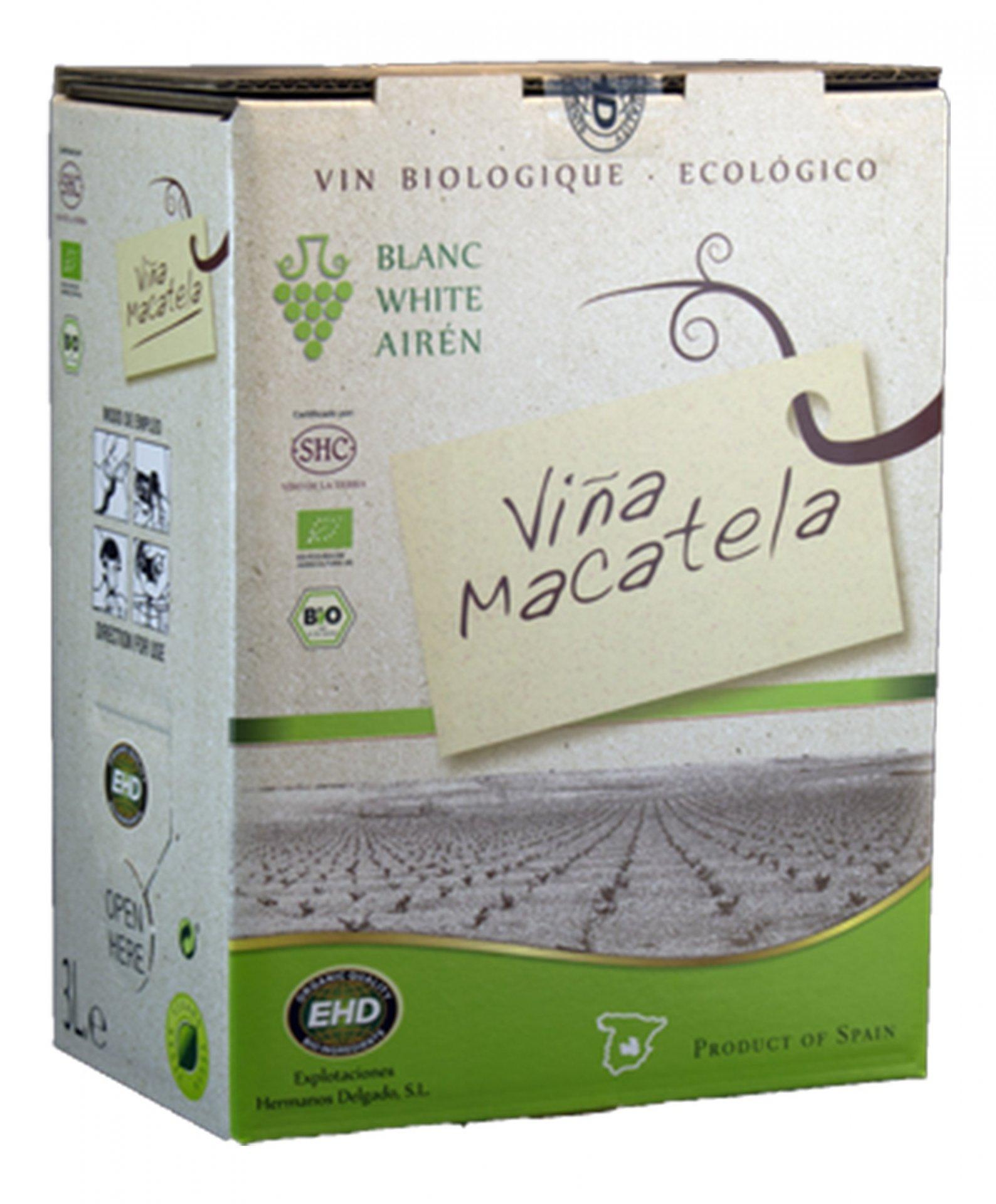 Macatela Airen organic BiB